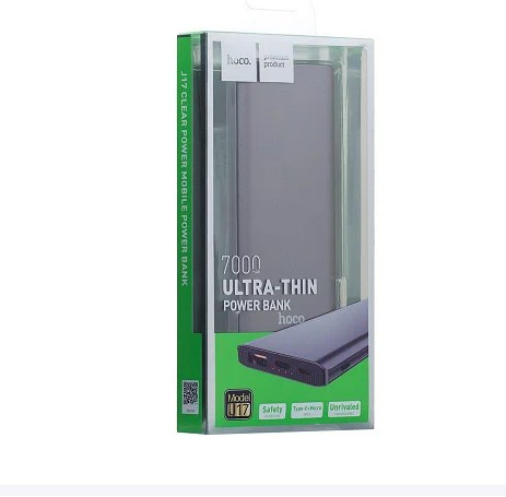 

УМБ Power Bank Hoco J17 , 7000 mAh ,silver