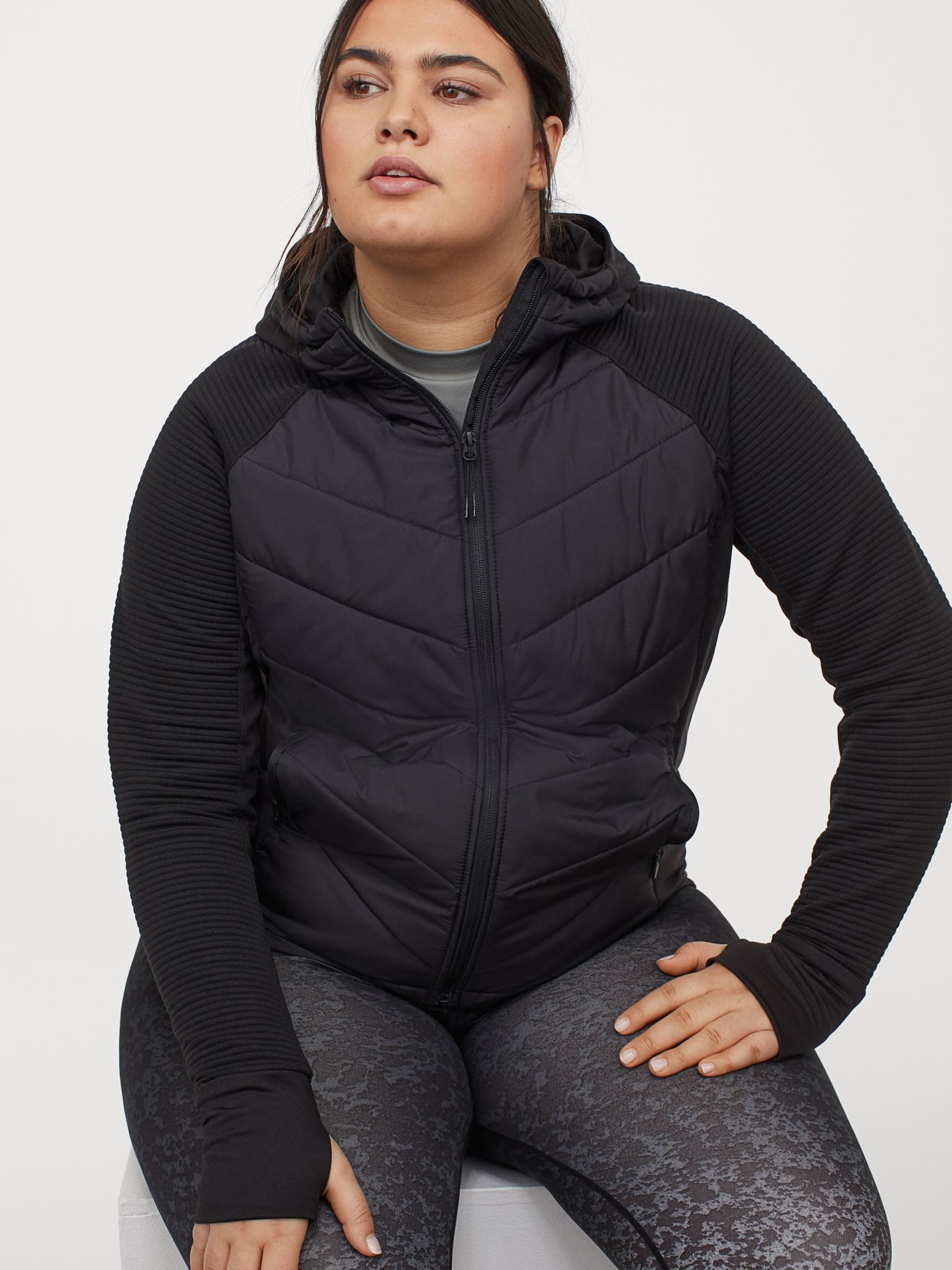 

Куртка H&M 1005-7657432 2XL Черная