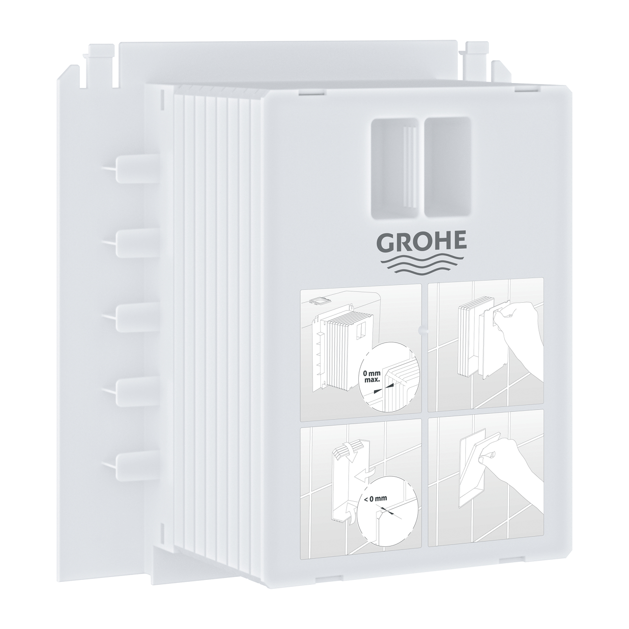

Ревизионный короб Grohe Rapid SL 40911000 (для крепления малых панелей смыва)