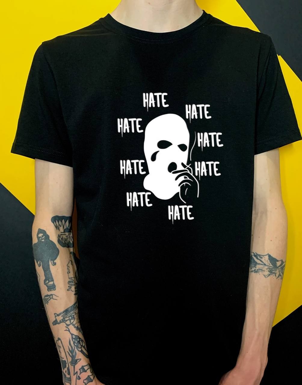 

Футболка Cyeta "hate" Черная S