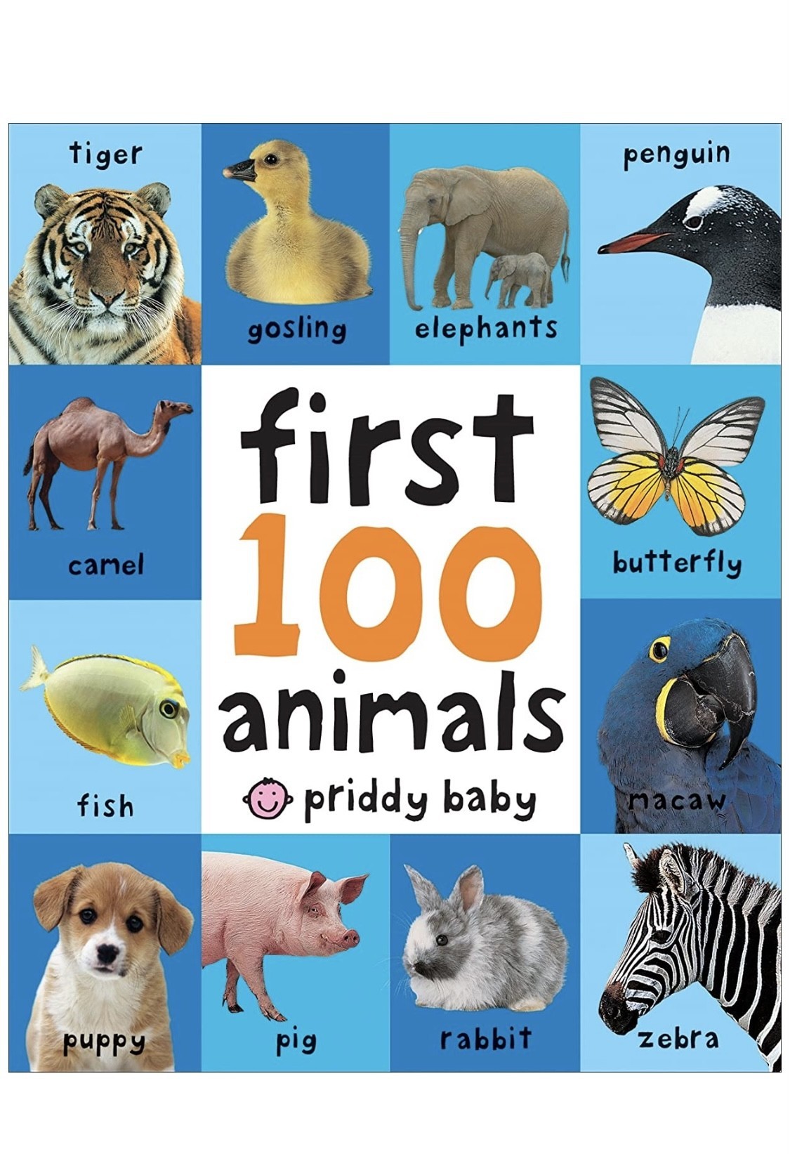 

First 100 Animals перші 100 тварин pride books