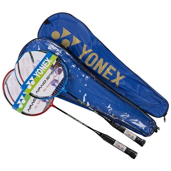 

Ракетка для бадминтона Yonex в чехле, цвет синий