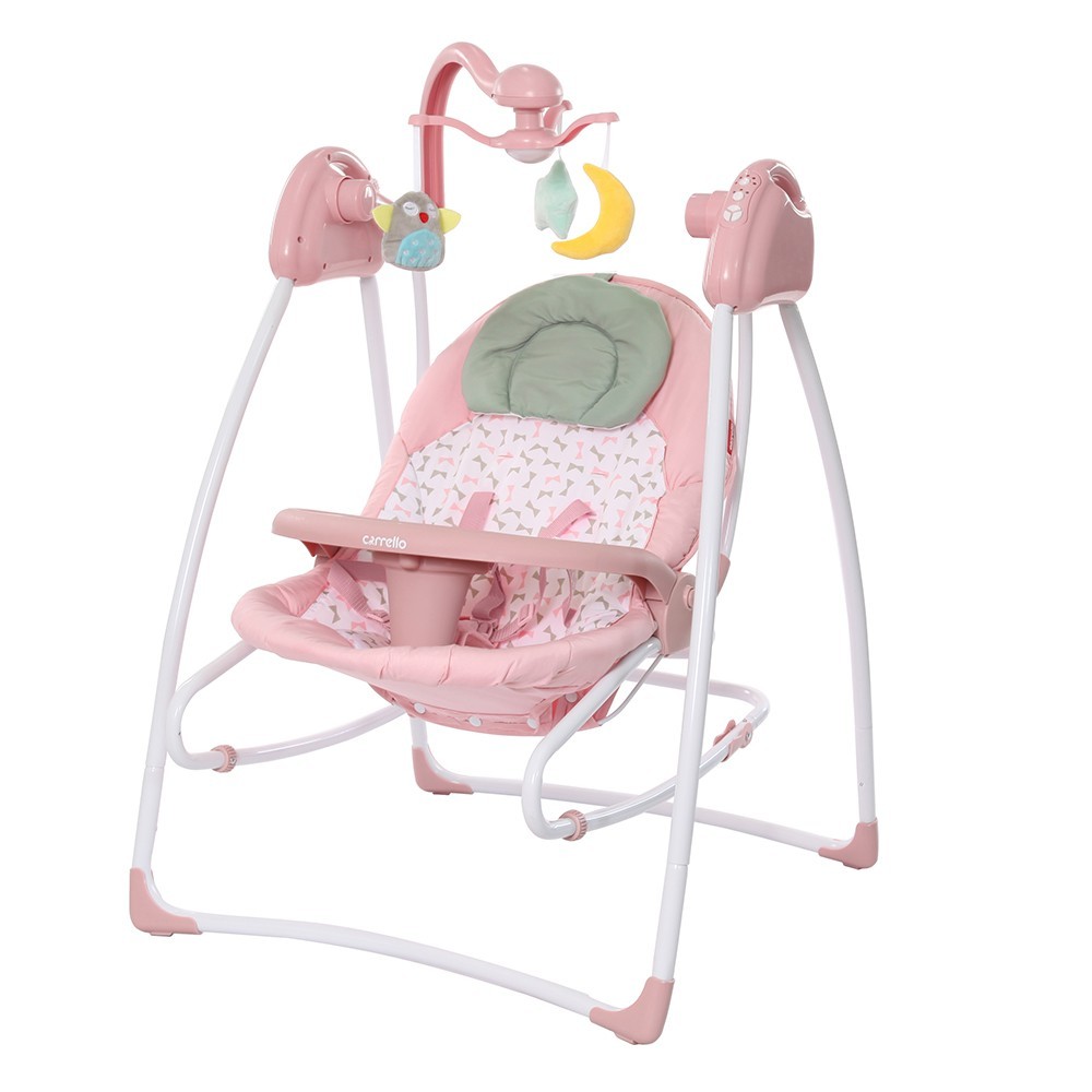 

Колыбель-качеля CARRELLO Grazia CRL-7502 Bow Pink