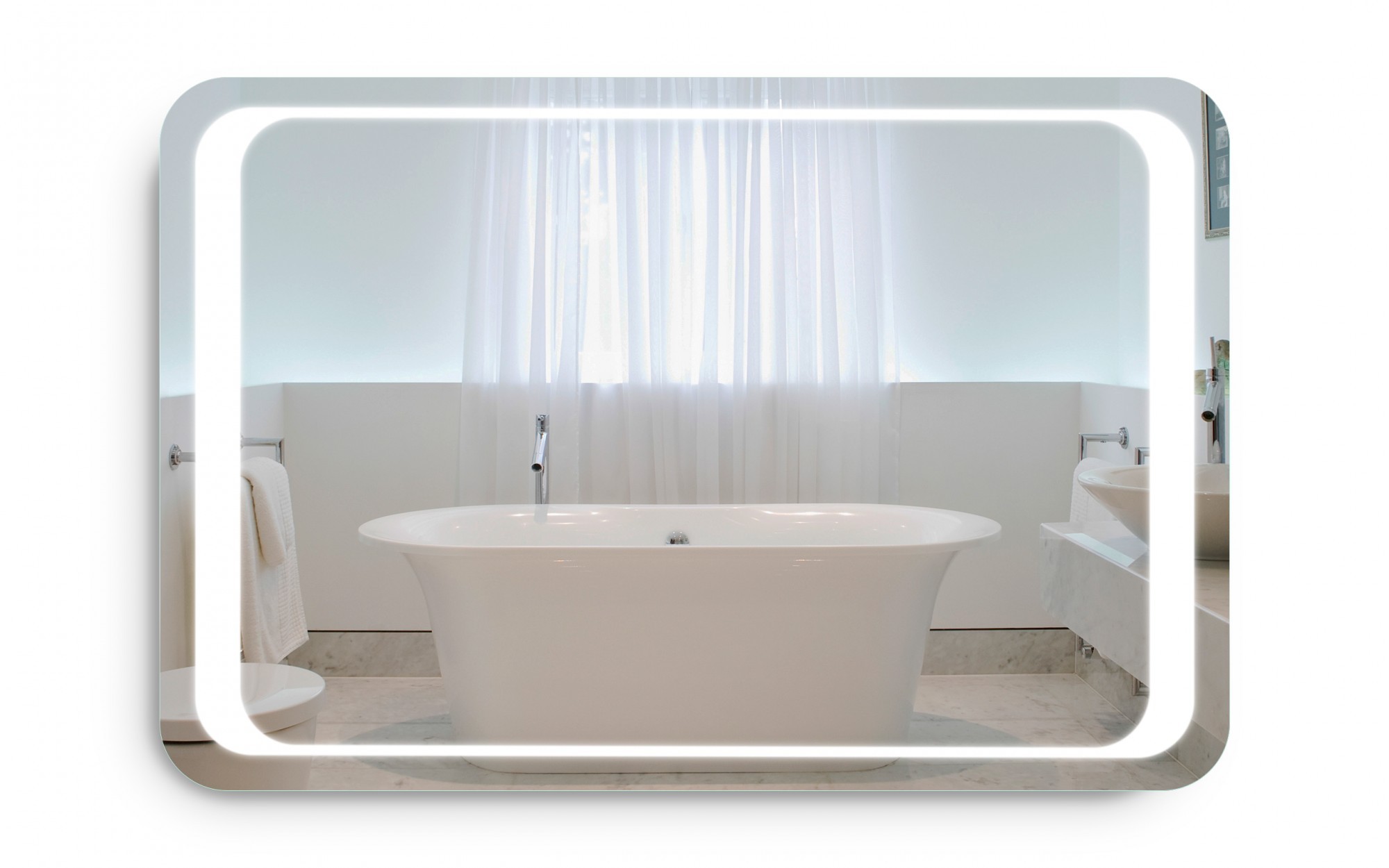 

Зеркало с LED подсветкой NEAPOL 70х140