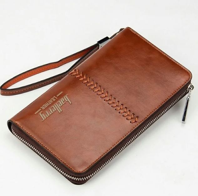 

Кошелек клатч барсетка мужской Baellerry Italia Leather Коричневый