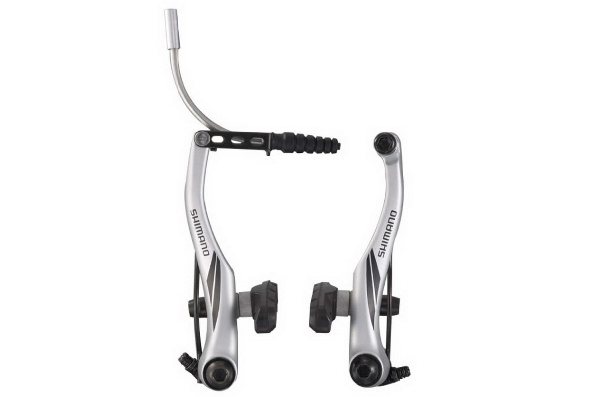 

Ободные тормоза на велосипед Shimano Acera BR-M422 V-br серый