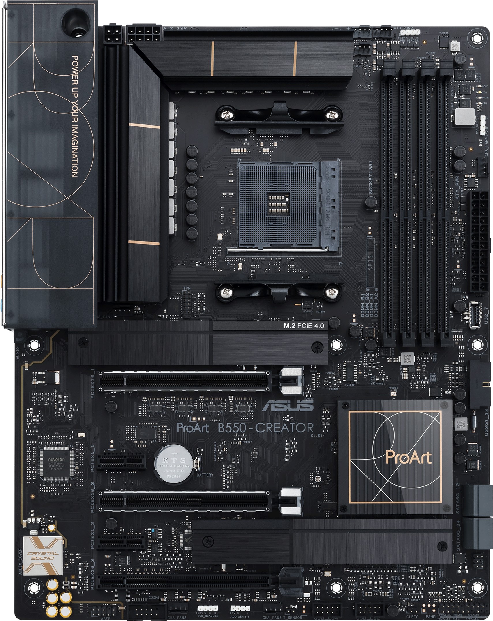 

Материнская плата Asus ProArt B550-Creator (sAM4, AMD B550, PCI-Ex16)