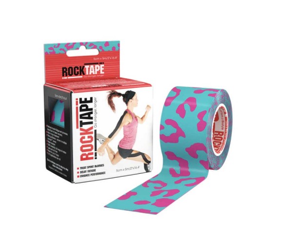 

Кинезио тейп RockTape Design (5см х 5м) Майами Кэтз