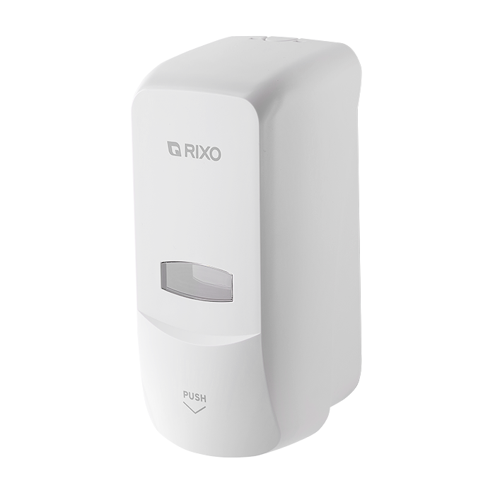 

Дозатор жидкого мыла 1000 мл Rixo Grande S369W белый