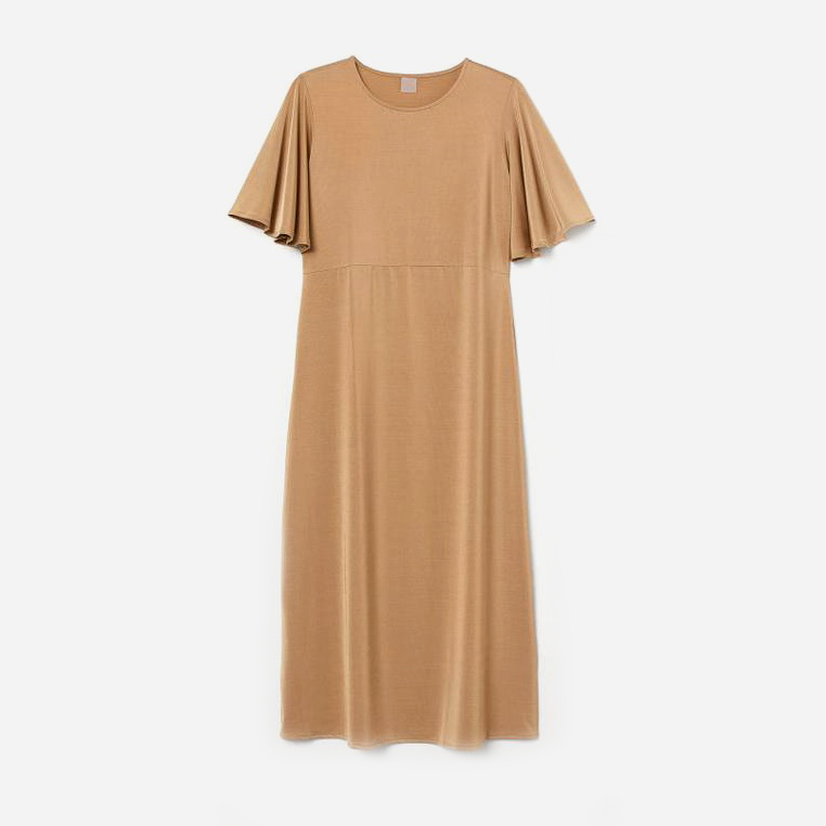 

Платье H&M 0839789000 M (170/96А) Темно-бежевое
