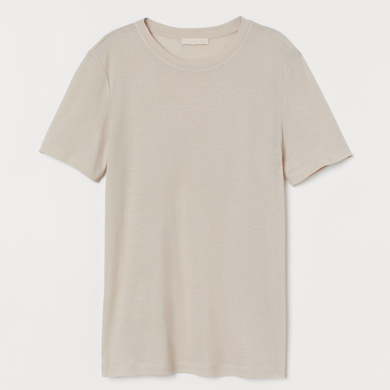 

Футболка H&M 0779909005 S (165/88А) Cветло-бежевая