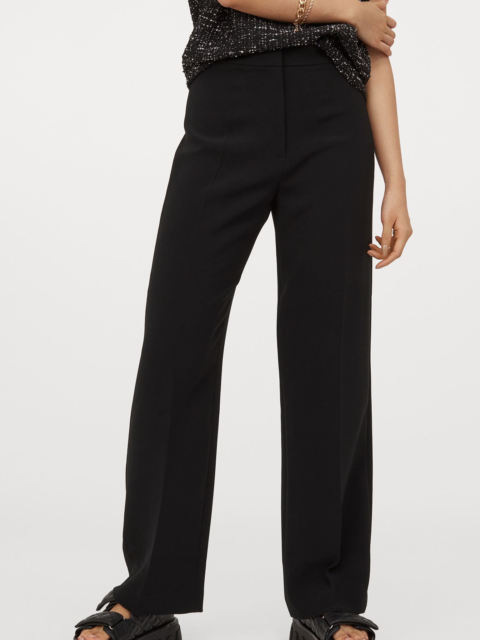 

Брюки H&M 0877769001 38 (165/72А) Черные