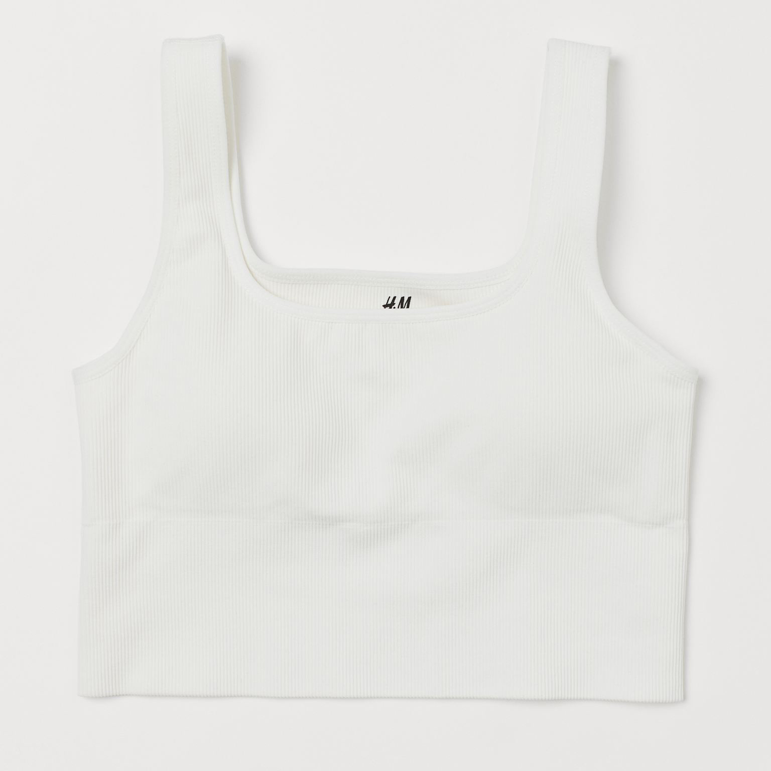 

Спортивный топ H&M 0852174003 M (170/96А) Белый