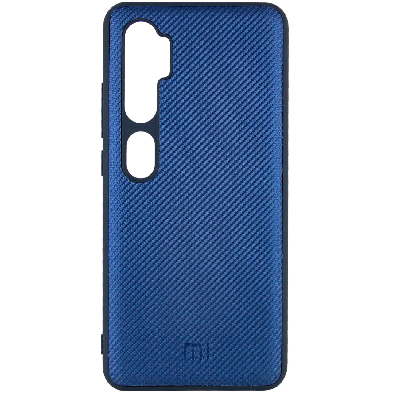 

TPU чехол Epik Fiber Logo для Mi Note 10/Note 10 Pro/Mi CC9 Pro Синий