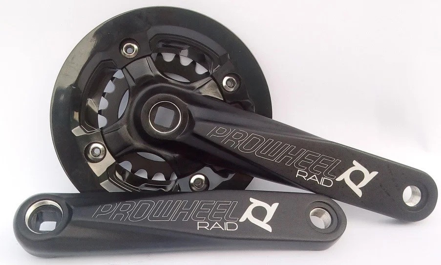 

Шатуны на велосипед Prowheel Raid 320P 22-32T длинна 170 мм разборные