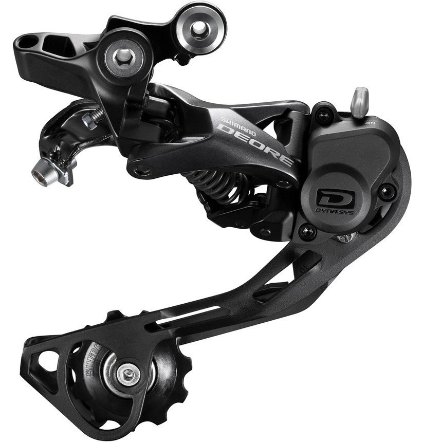 

Переключатель задний Shimano Deore RD-M6000SGS Shadow+ 10 скоростей