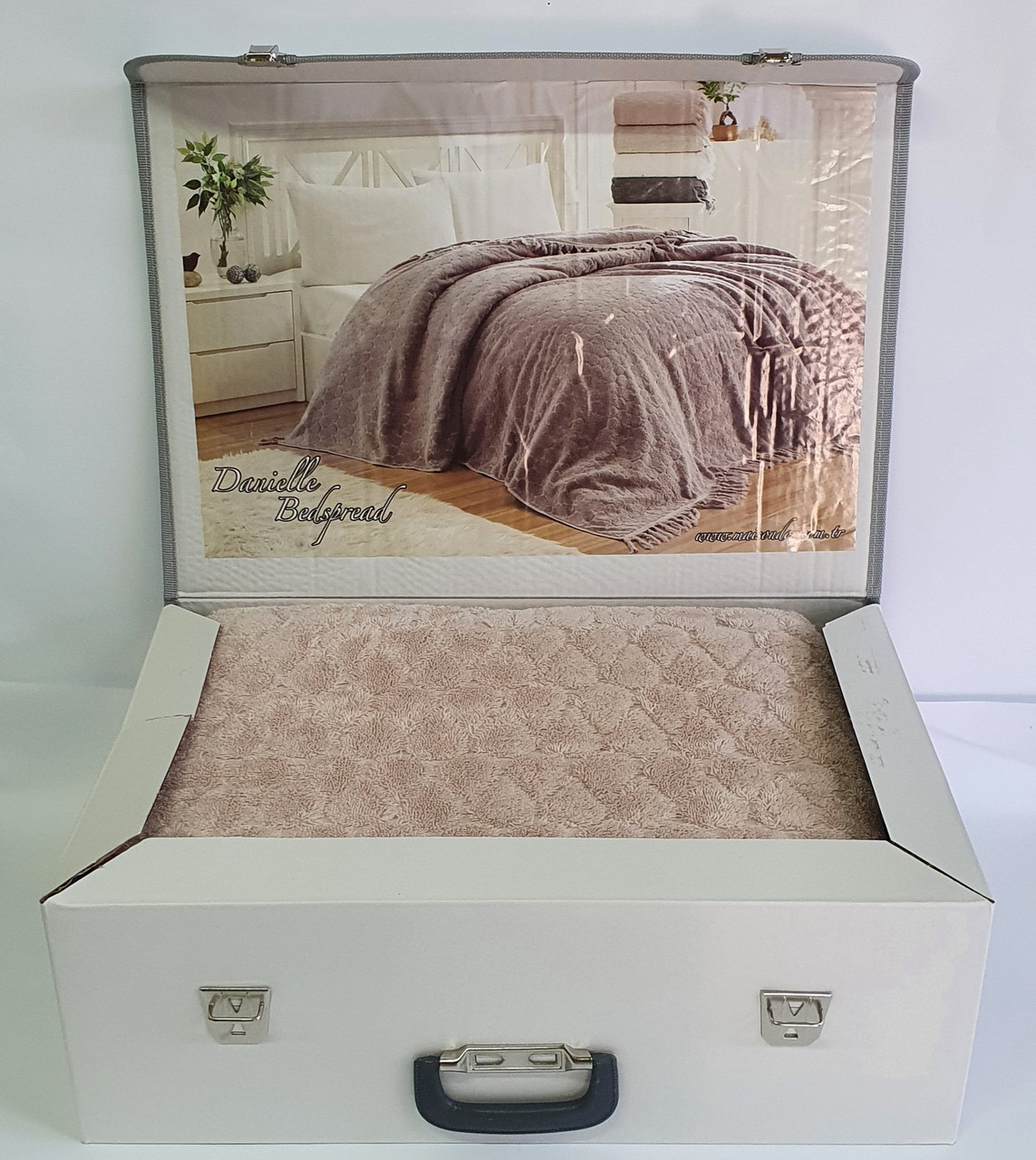 

Покрывало Maison D'or Махровое Daniella 220*240 Rosa