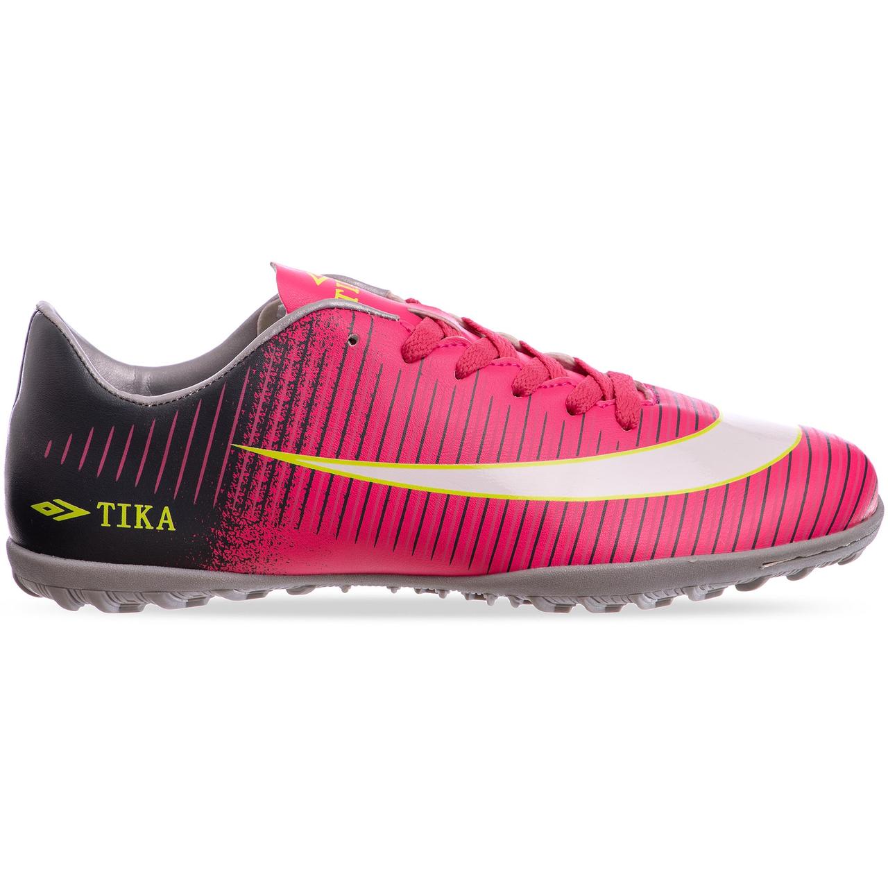 

Сороконожки шиповки Tika GF-001-6 размер 39 Pink-Black