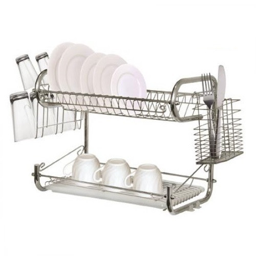 

Сушка для посуды Stenson MH-0067o Julliet 68 х 26 х 35 см Grey