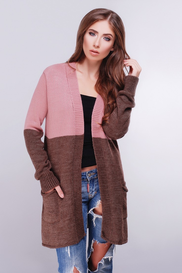 

Кардиган Lerri 156 -48 роза/коричневый (Lerri 156, Кардиган Lerri 156 46-48 роза/коричневый (Lerri 156)
