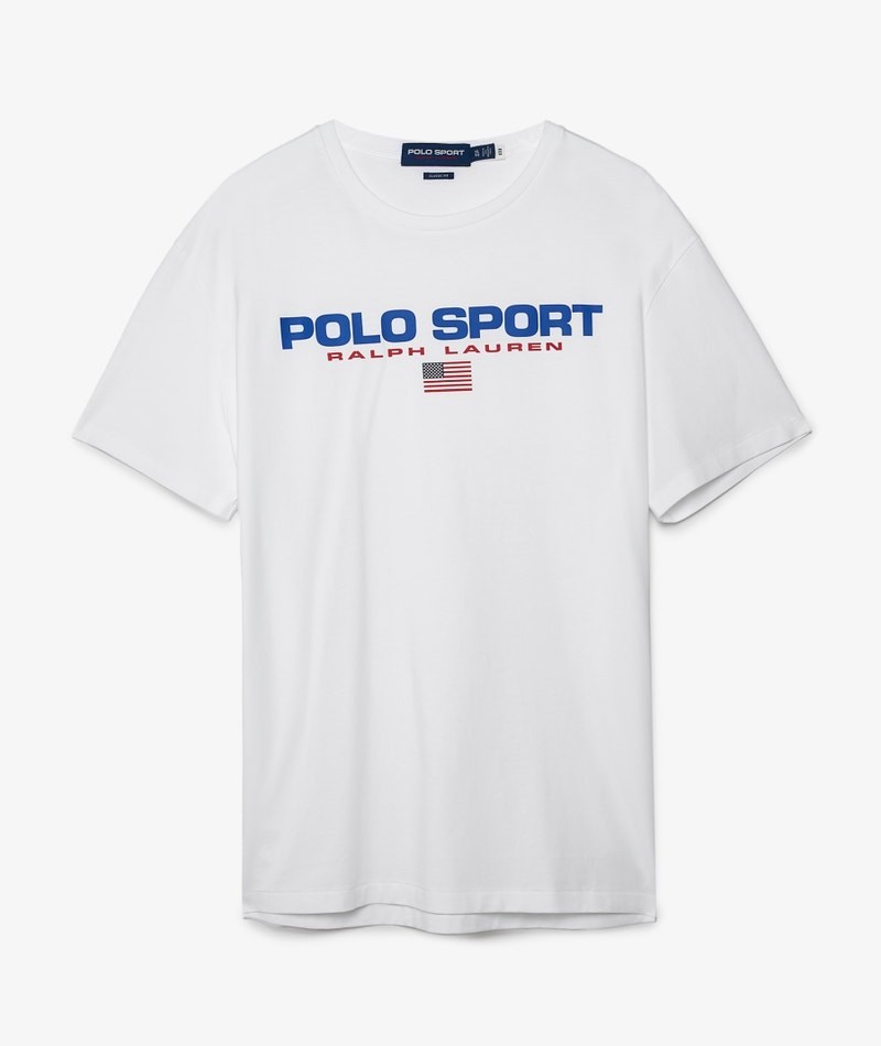 

Футболка Polo Ralph Lauren POLO SPORT 2 ,с коротким рукавом ,белый,7107750444002, XXL.