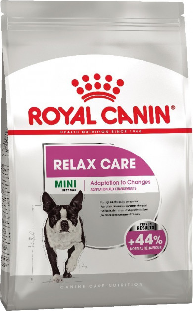 

Сухой корм для собак малых пород Royal Canin MINI RELAX CARE для снижения уровня стресса у чувствительных собак (3 кг)