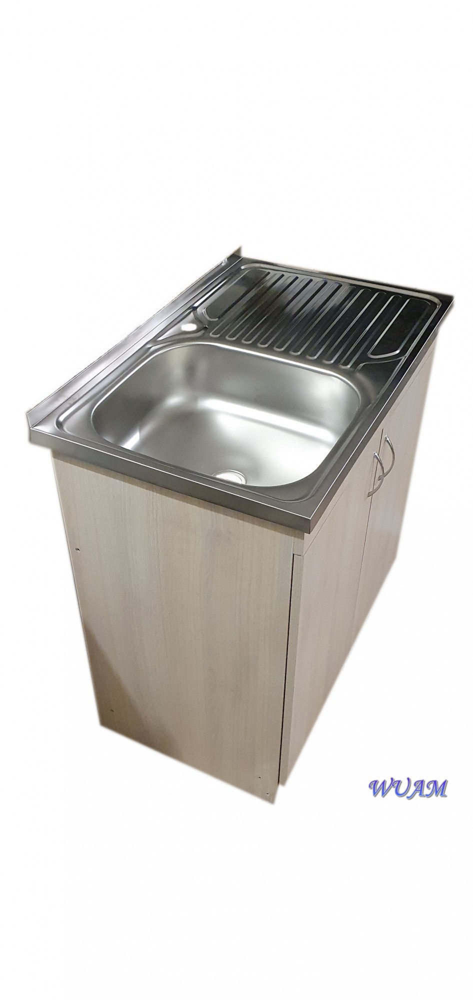 

Мойка с тумбой Valetti 50х80 см Шамони Левая мойка Lux 0.6 мм 000134
