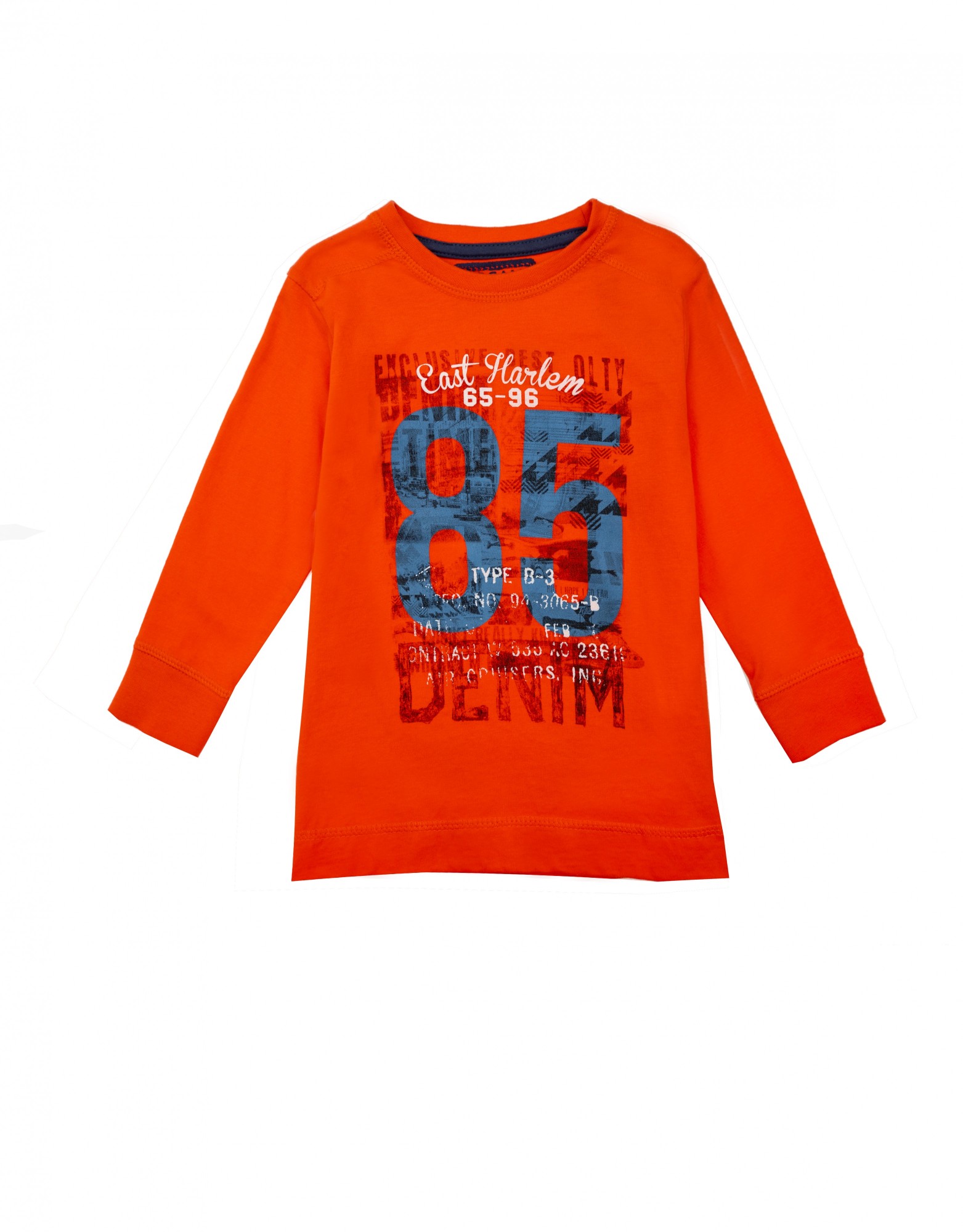 

Футболка с длинным рукавом Losan Kids boys (525-1020AC/74) Оранжевый 3 Years-98 см