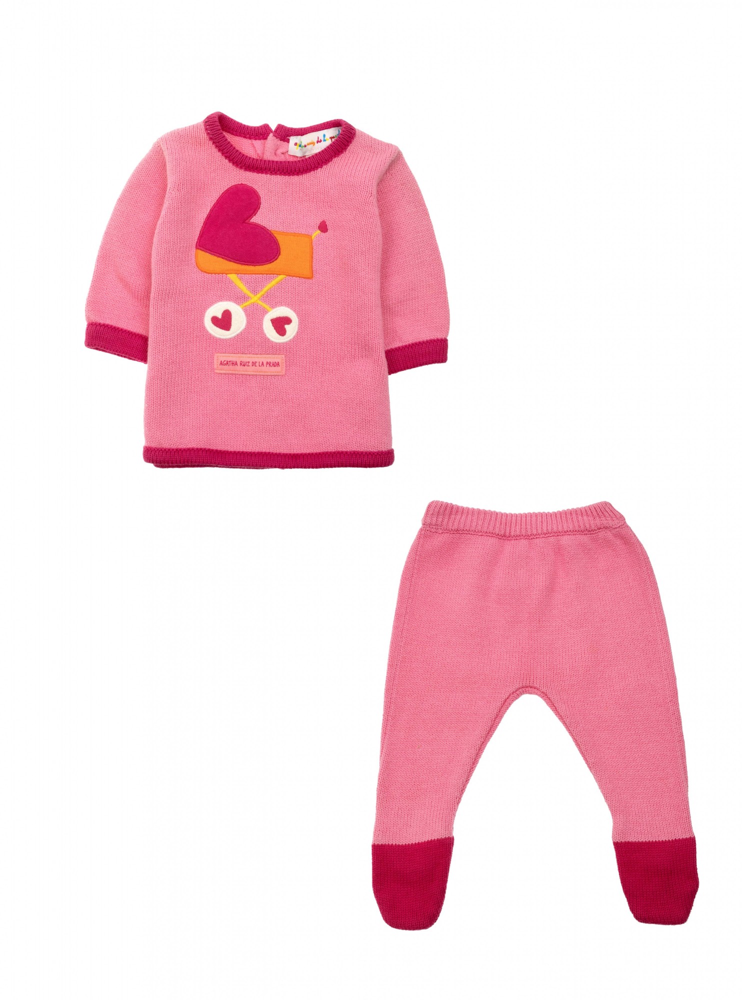 

Костюм : Кофта, ползунки AGATHA RUIZ DE LA PRADA Agatha (6411) Розовый 00-56 см