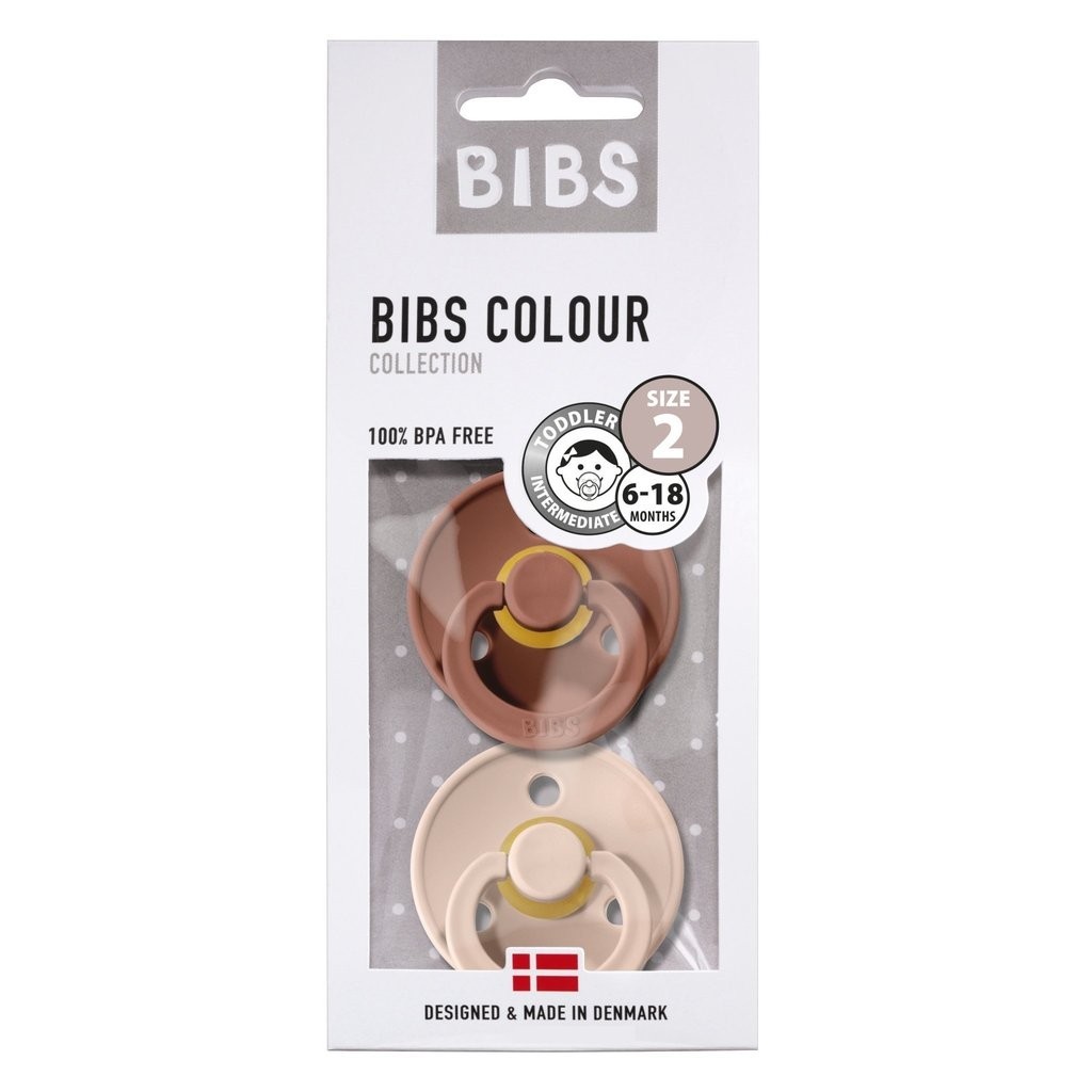 

Пустышка BIBS Rust + Blush 6 -18 мес.
