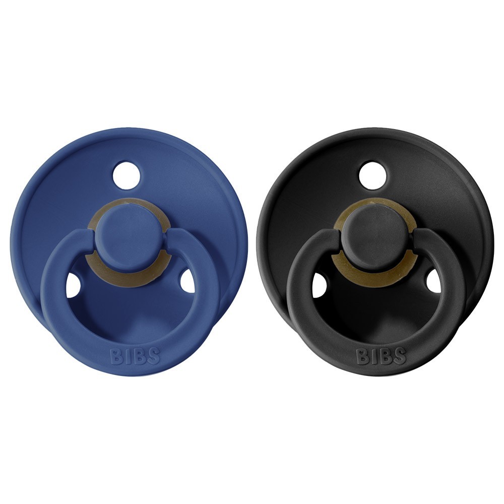 

Пустышка BIBS Midnight+Black 0-6 мес. 2 шт.