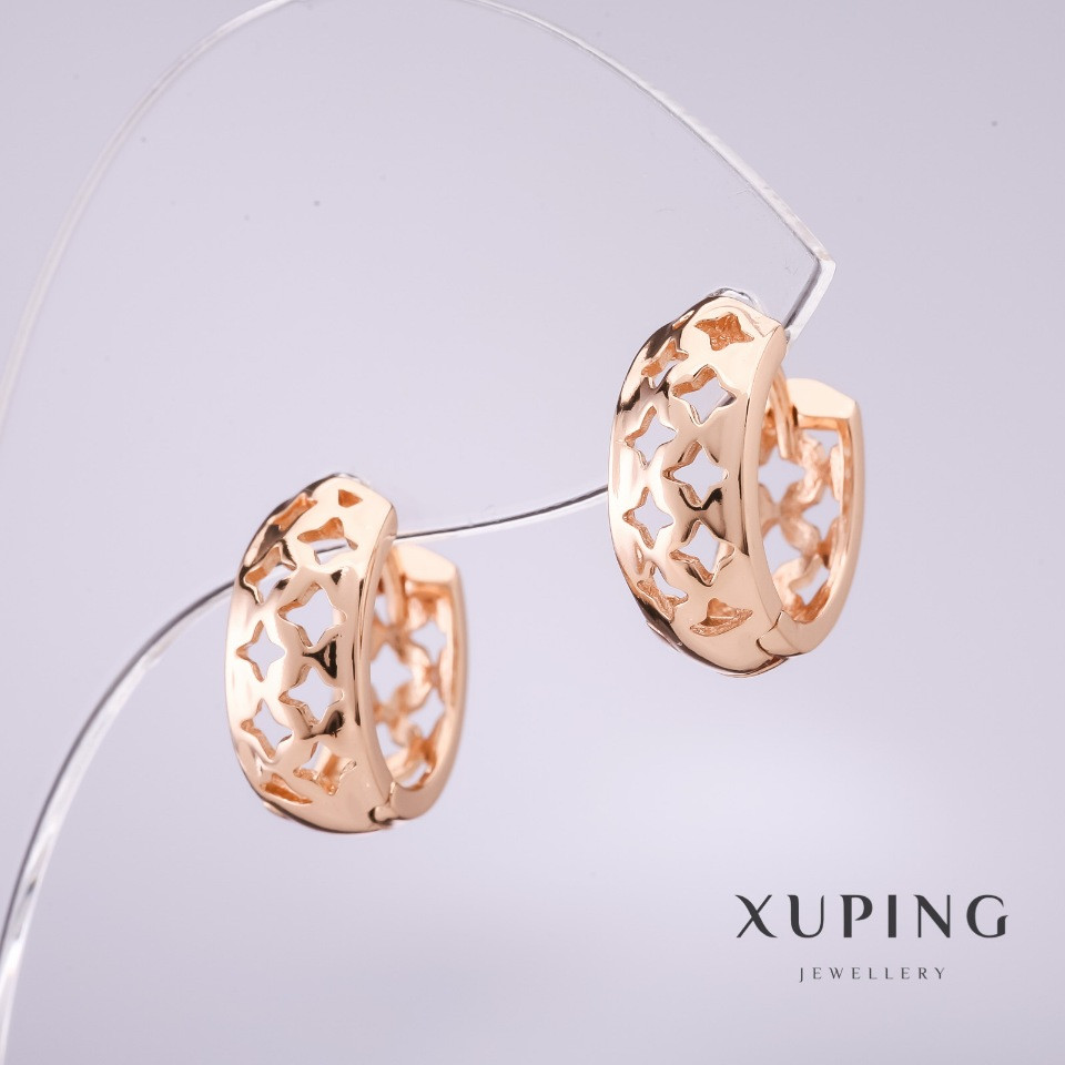 

Серьги Xuping позолота 18к 02004