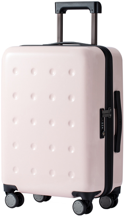 

Чемодан на 4-х колесиках Xiaomi Ninetygo Polka dots Luggage 20" 36.5 л Pink (6972125142962)
