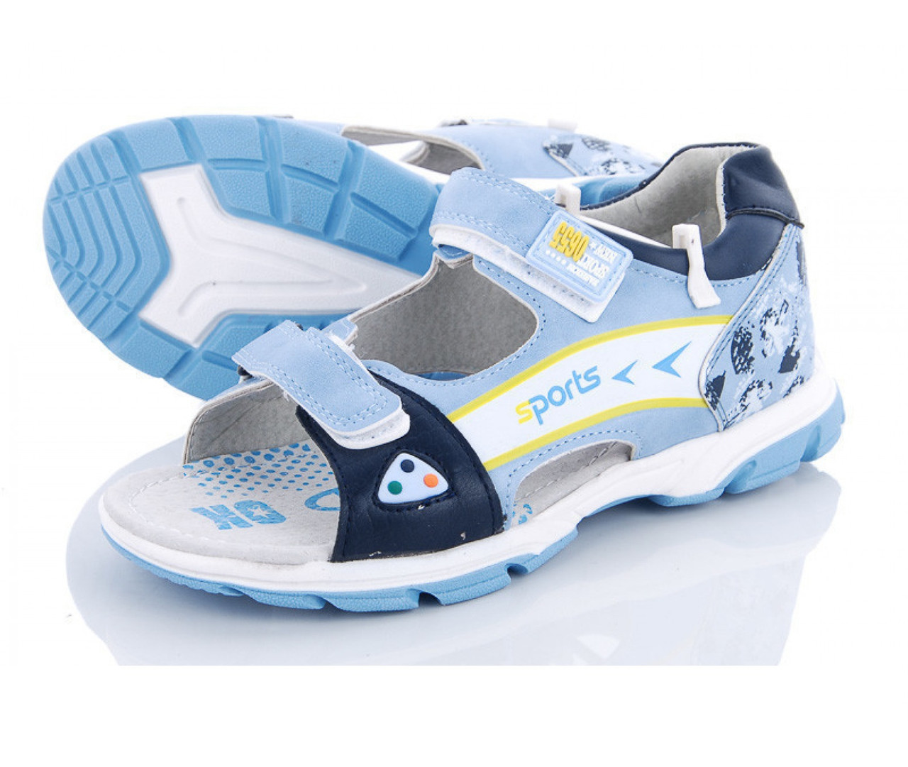 

Сандалии для мальчиков Ok Shoes A131R32 Голубой 32