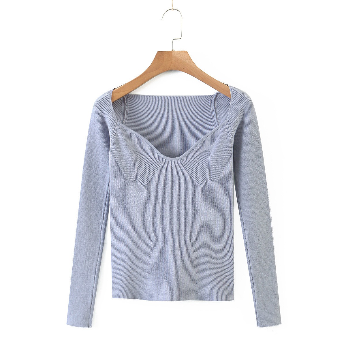 

Джемпер женский с фигурным вырезом Aphrodite Berni Fashion (One Size) Фиолетовый