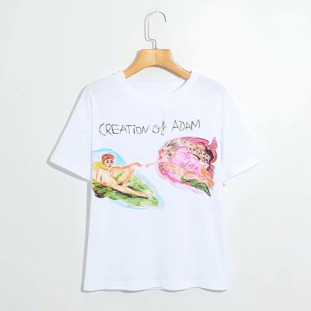 

Футболка женская Creation of Adam Berni Fashion () Белый, Футболка женская Creation of Adam Berni Fashion (S) Белый
