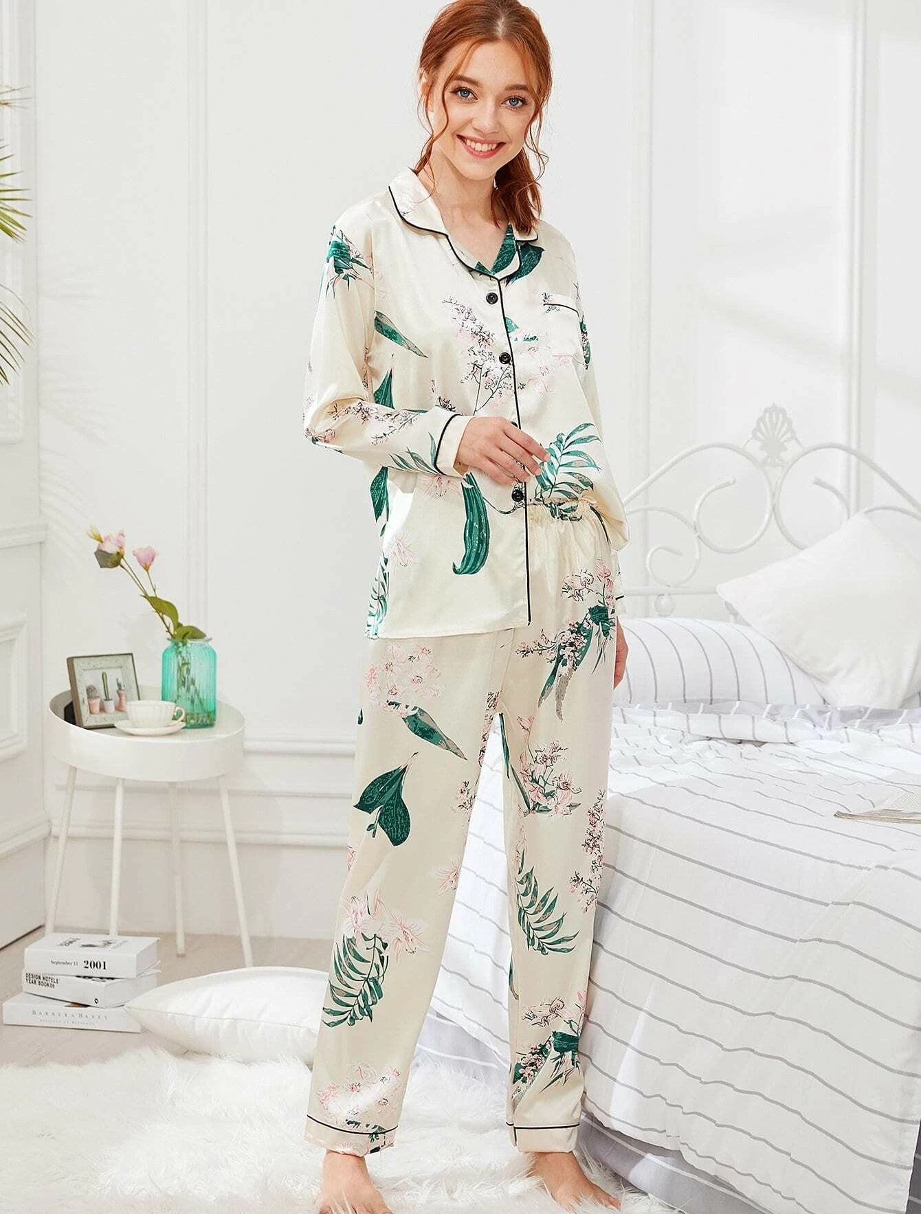 

Пижама женская Flora Berni Fashion (XXL) Молочный