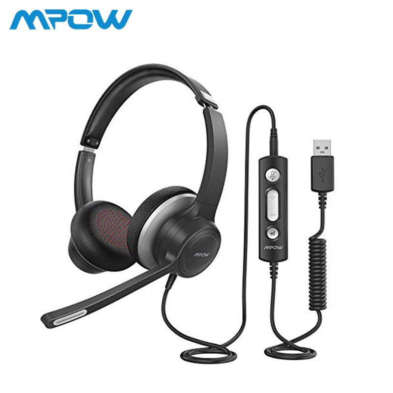 

Наушники с микрофоном MPOW HC6 Wired Computer headset