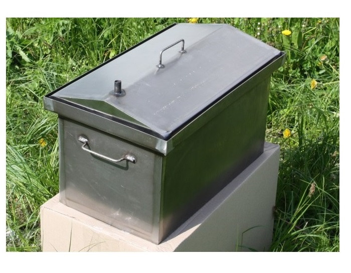 

Коптильня для горячего копчения Shop pan 530х330х380 мм КГК4