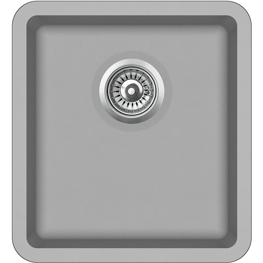 

Кухонная мойка AquaSanita Arca SQA101W-220 Argent, серый