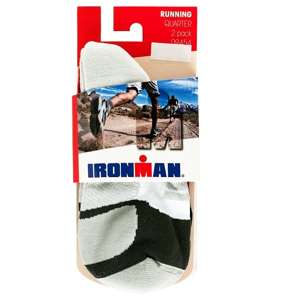 

Спортивные носки для бега Ironman Pro Running Quarter, 35-38 р. / 2 пары
