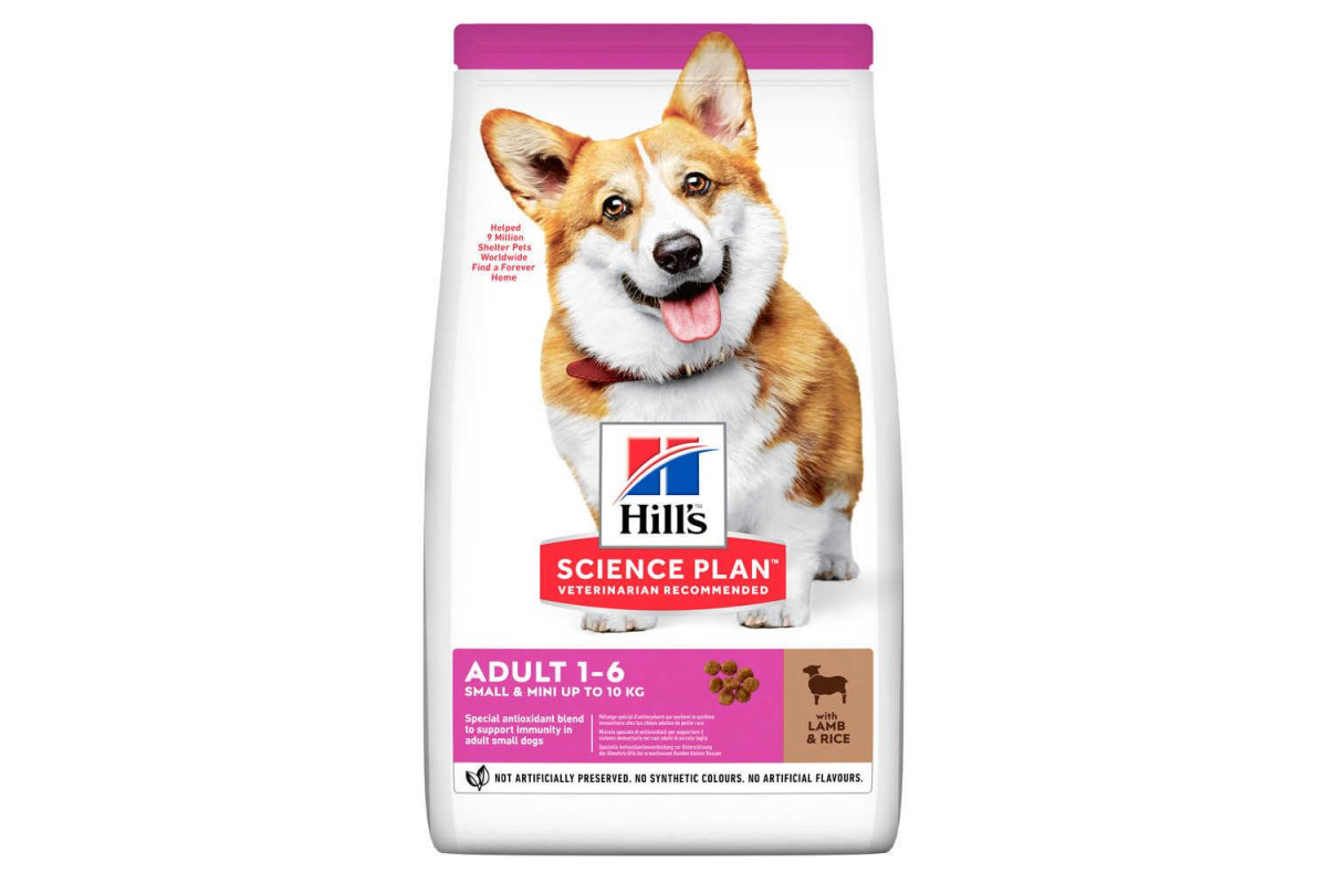 

Сухой корм Hill's Science Plan Adult Small Mini Breed Dog Lamb Rice 6 кг