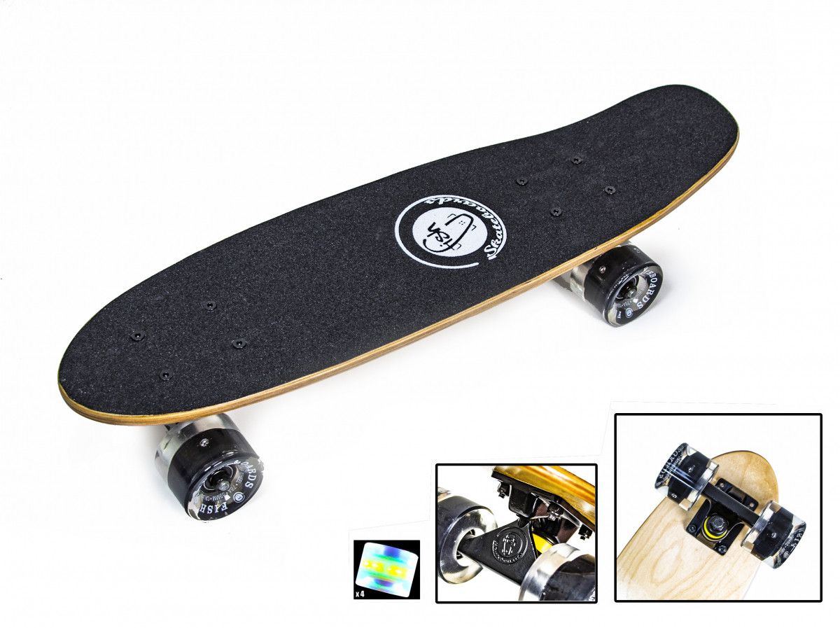 

Пенни Борд Fish Skateboards Led дерево