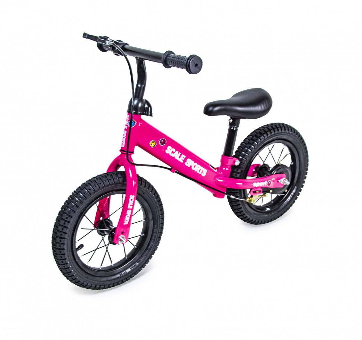 

Детский беговел Scale Sports 12" розовый