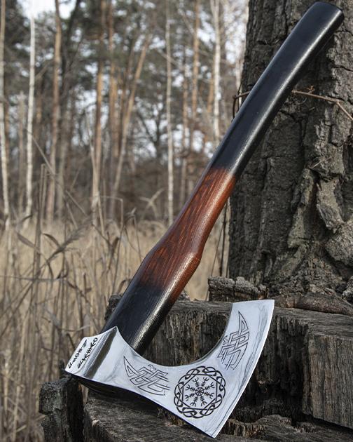 

Подарок для Мужчины топор Asgard кованый ручной работы ( axe-as-1 ).