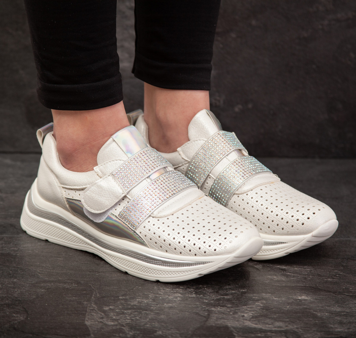 

Кроссовки женские Shoes Fabien 2940 37 размер 24 см Серый