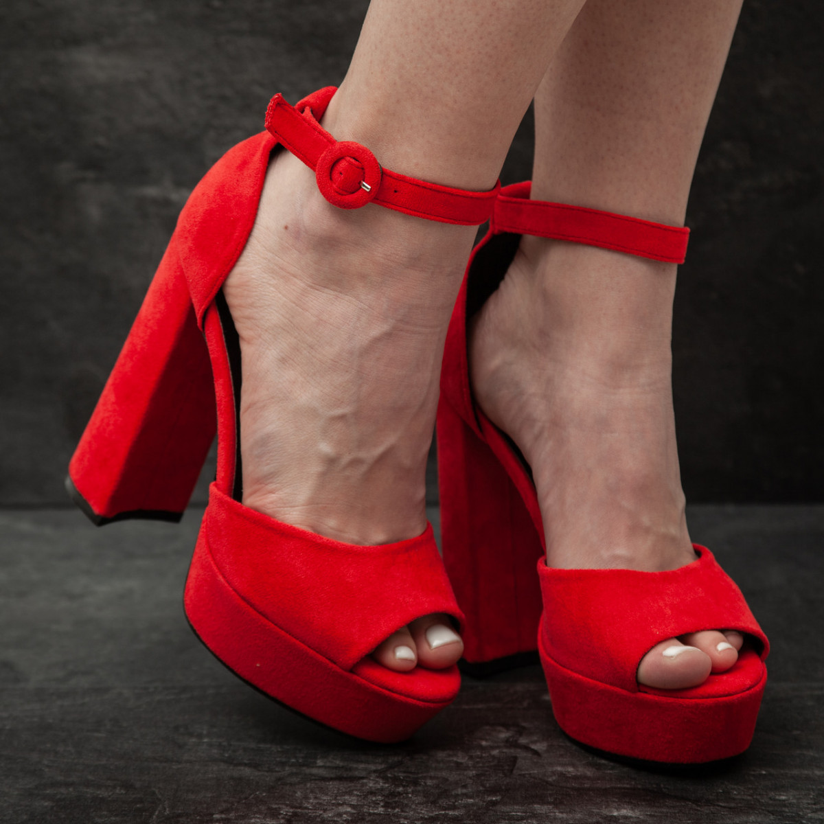 

Женские босоножки Shoes Nabie 2952 40 размер 25.5 см Красный