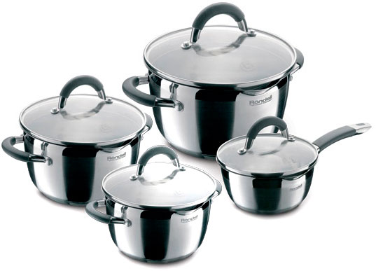 

Набор посуды RONDELL RDS-040 Flamme 1,3л+2,3л+3,2л+5,7л