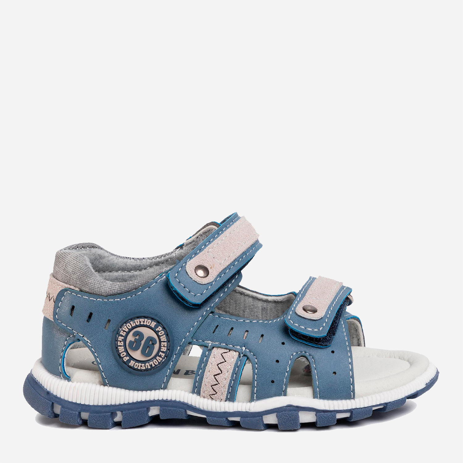 

Сандалии кожаные Action Boy CF19016-2 21 Голубые