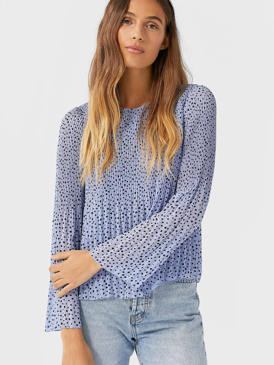 

Блуза Stradivarius 06087430040 M Принт